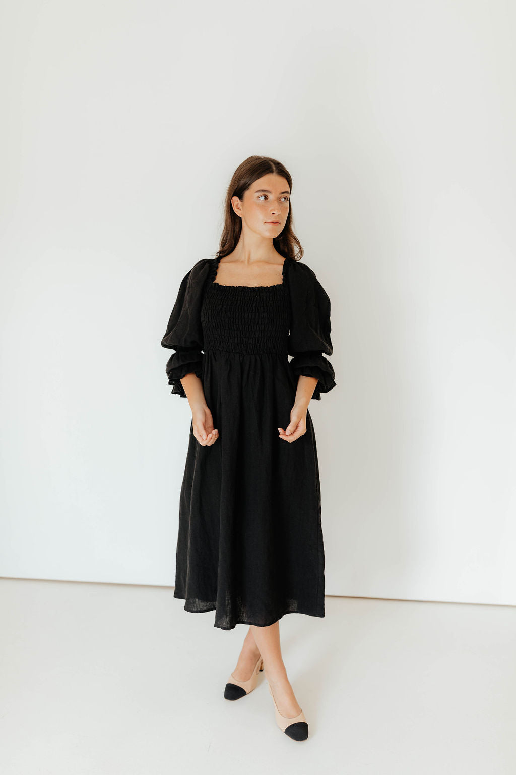 The Svelte Esther Dress | Black – rosesbythepetal