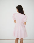 The Anna Dress | Pink Stripe