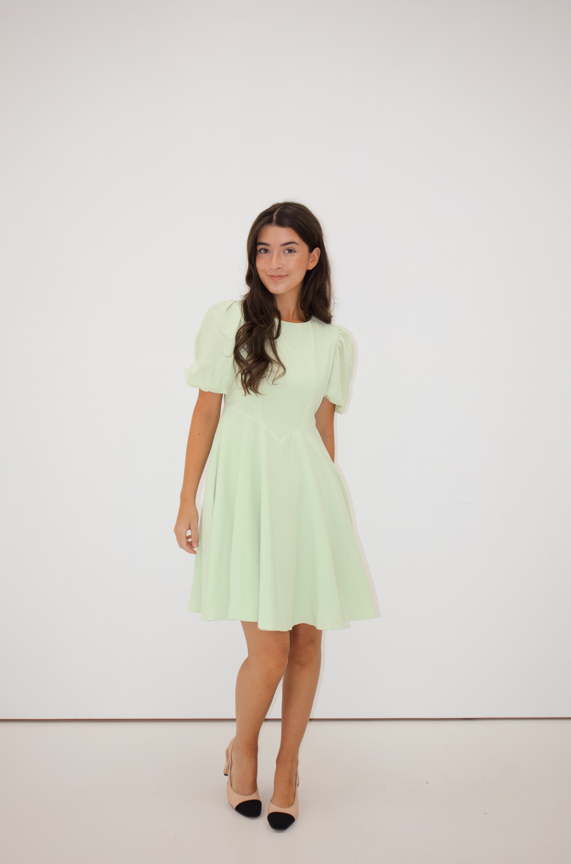The Phoebe Dress | Lime Green rosesbythepetal The Phoebe Dress | Lime Green rosesbythepetal