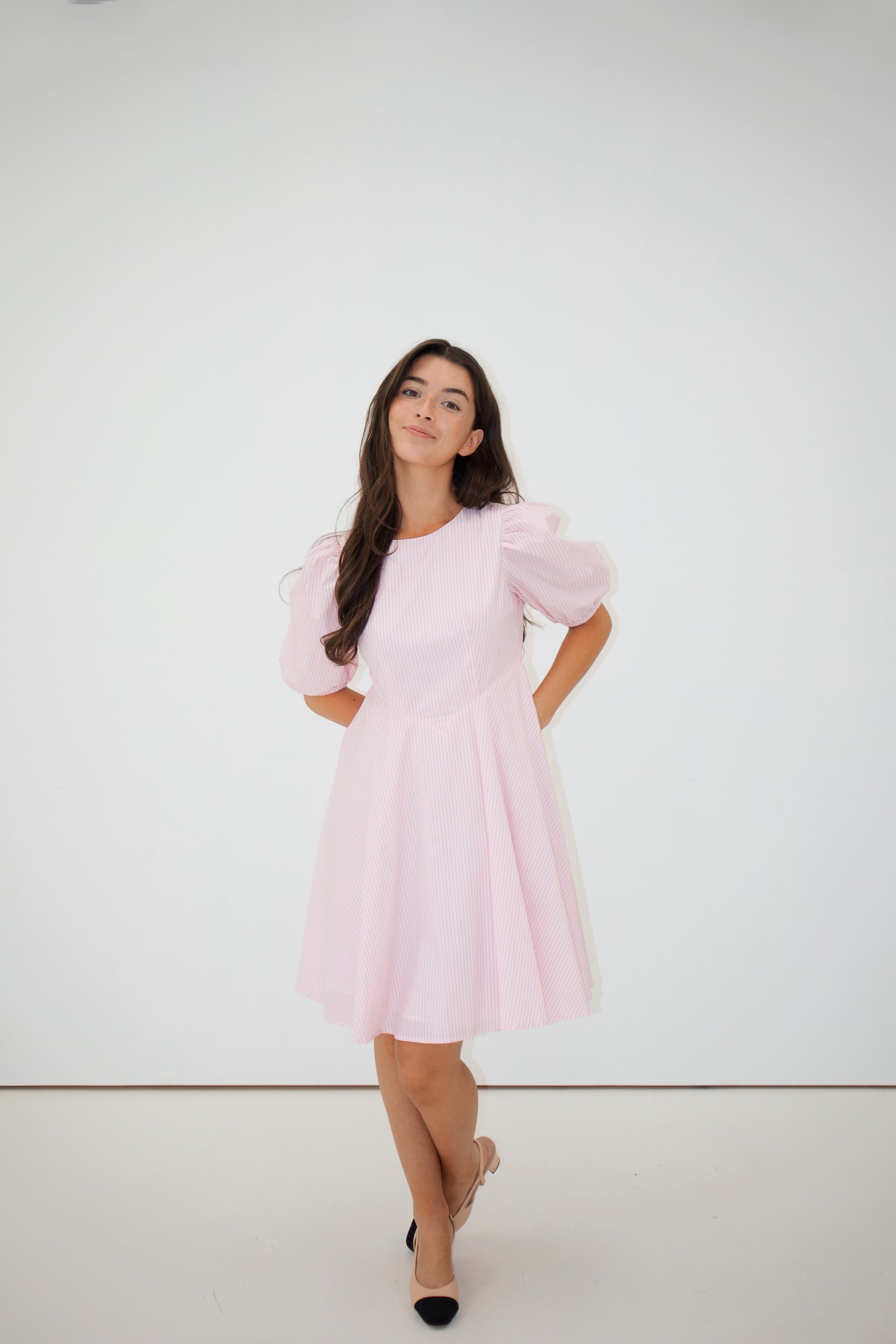 anna pink dress The Mary Anna Pink Dress