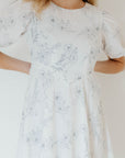 The Svelte Alora Dress | Blue Floral