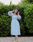 The Svelte Isabel Dress | Blue