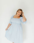 The Svelte Isabel Dress | Blue