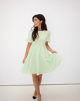 The Phoebe Dress | Lime Green